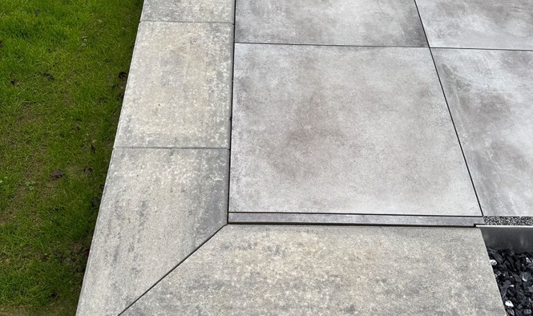 Anlegen einer Terrasse