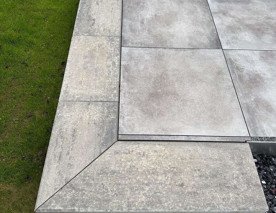 Anlegen einer Terrasse